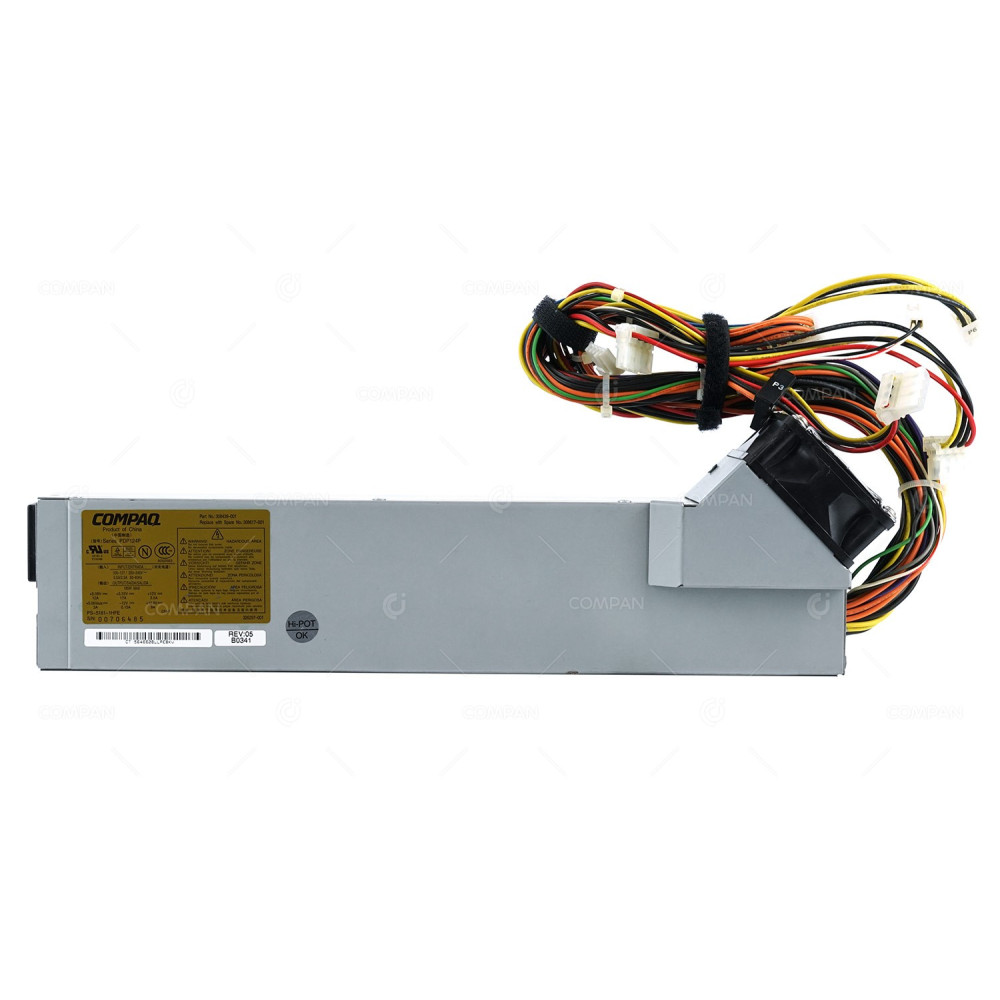 308617-001 HP COMPAQ 185W POWER SUPPLY PDP124P 5V AUX PFC FOR D530 SFF DC5000